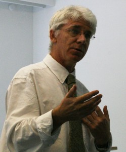 Thomas Doherty lecturing at ECLA of Bard