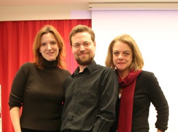 Geoff Lehman with Lynn Catterson and Denise Budd