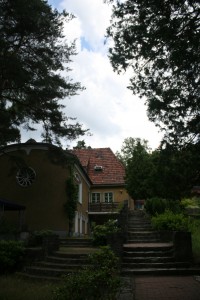 The View on Das Buddhistiche Haus from the Backyard.