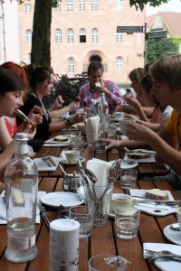 The Culinary Walk on August 17 with Stefan Will ended with a feast worthy of the day.