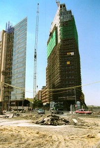 Potsdamer Platz in Construction