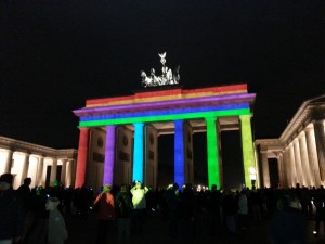 Festival of Lights at the Brandenburger Tor (photo by Jelena Barac)