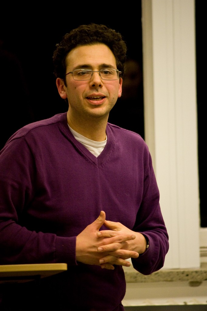 Michael Weinman during a lecture