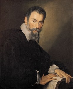 Claudio Monteverdi (by painter Bernardo Strozzi), c. 1630