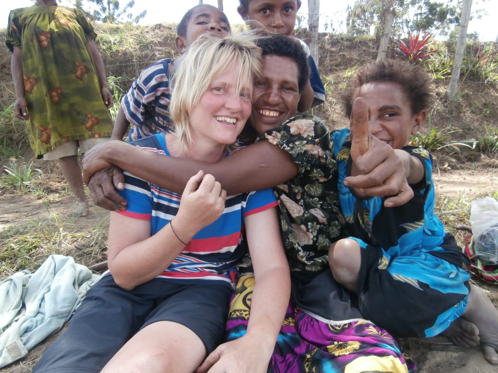  Regina with one of her best friends and adopted sister-in-law, Yasiname (Credit: Regina Knapp)